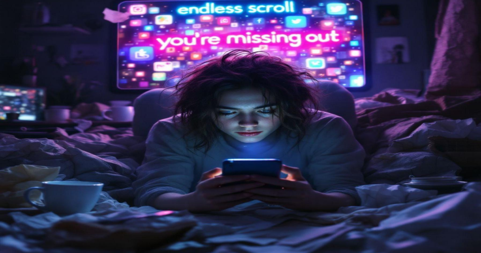 Rise of Social Media Dependency and Effects of Binge-Scrolling Unleash Cognitive Chaos