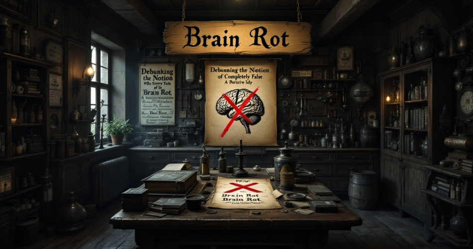 brain rot myth origins