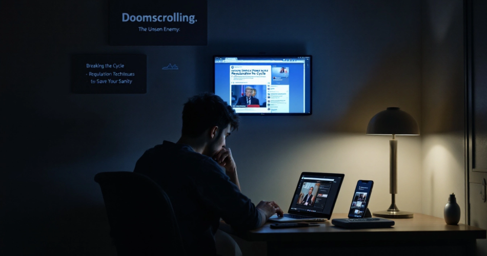 doomscrolling regulation techniques